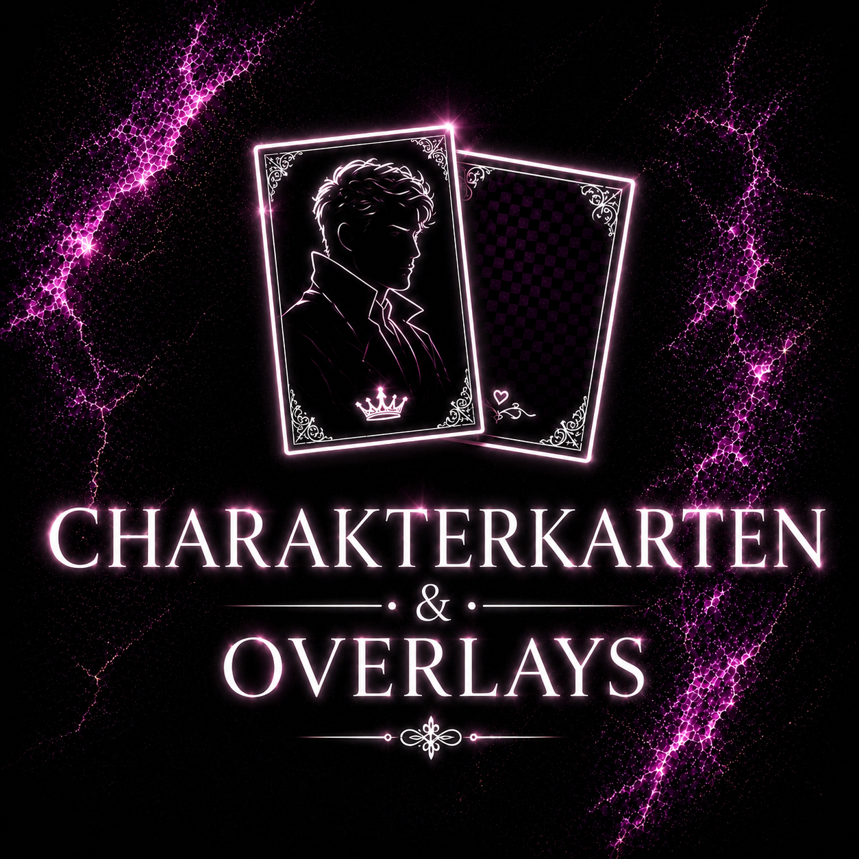 Charakterkarten & Overlays