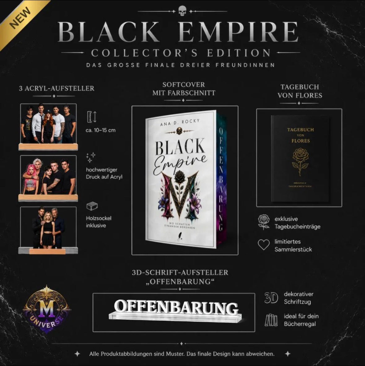 Vorbestellung BLACK EMPIRE Collector´s Edition – das Finale der Freundinnen – streng limitiert