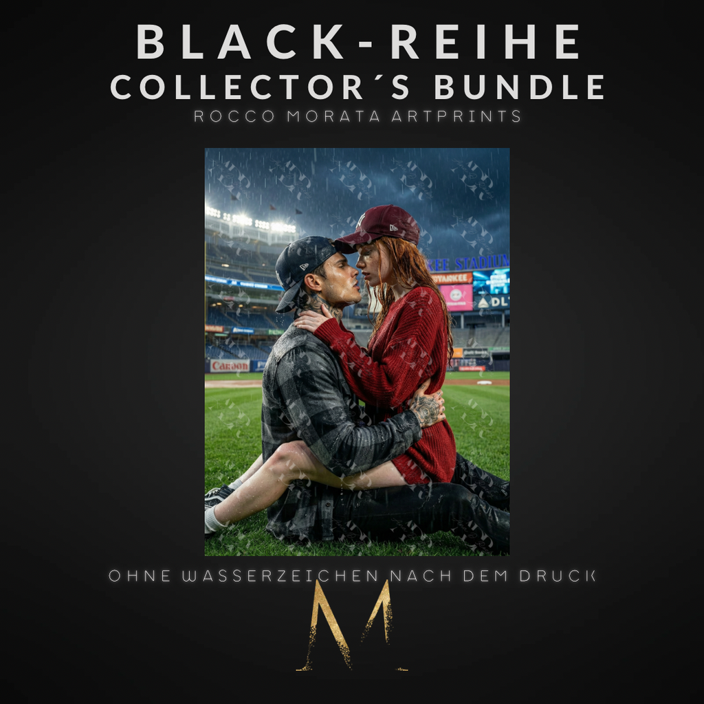 BLACK-REIHE Collector´s Bundle: 5 Rocco Morata Artprints (DIN A6, versandkostenfrei)