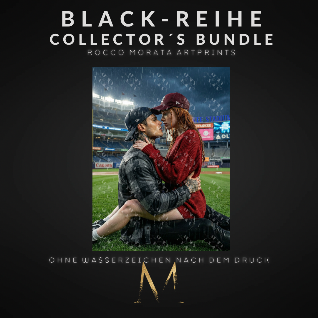 BLACK-REIHE Collector´s Bundle: 5 Rocco Morata Artprints (DIN A6, versandkostenfrei)