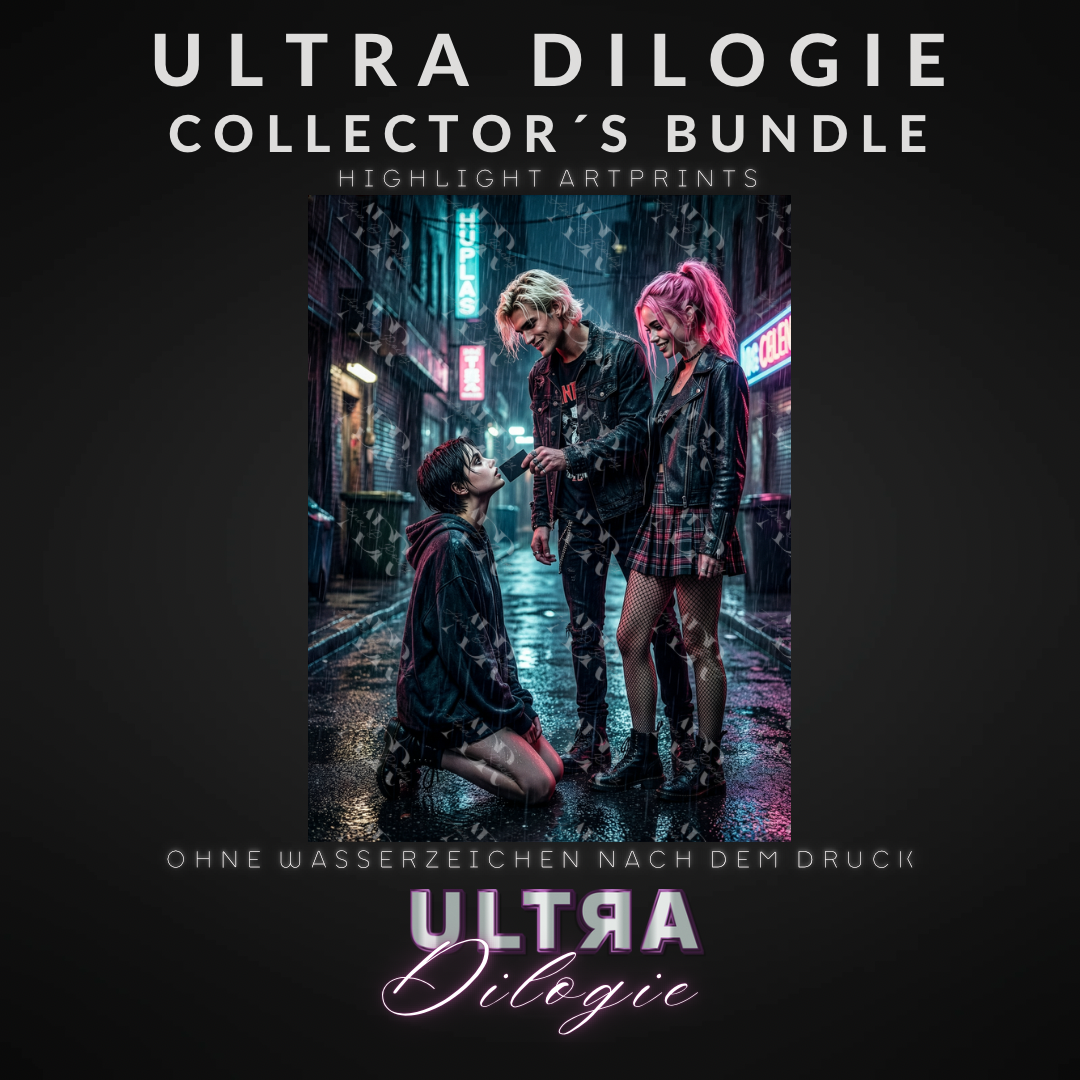ULTRA Dilogie: Collector´s Bundle – 5 Highlight Artprints (DIN A6, versandkostenfrei)