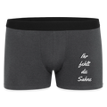 Morata - Men's Boxer Shorts - charcoal grey
