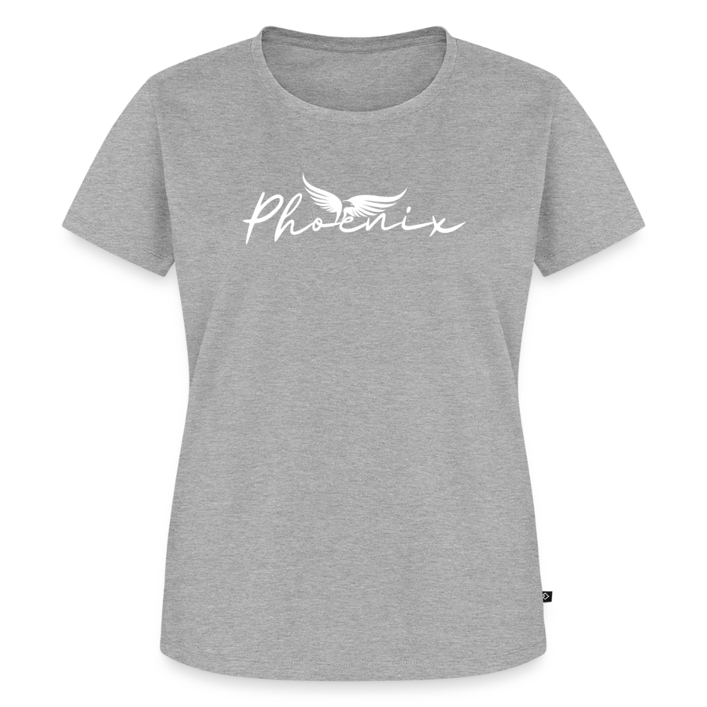 Phoenix-Frauen Premium T-Shirt - heather grey