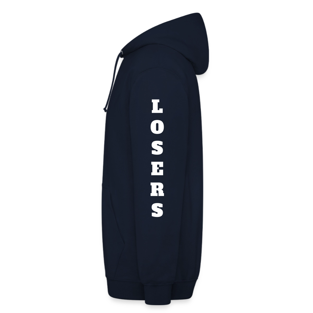 WINNERS - LOSERS - Unisex Hoodie - navy