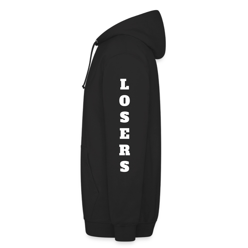 WINNERS - LOSERS - Unisex Hoodie - black