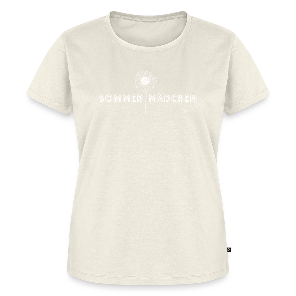 Sommermädchen Frauen Premium T-Shirt - off white