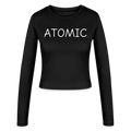 ATOMIC-Frauen Slim Fit Langarmshirt - black