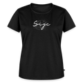 Sage-Frauen Premium T-Shirt - black