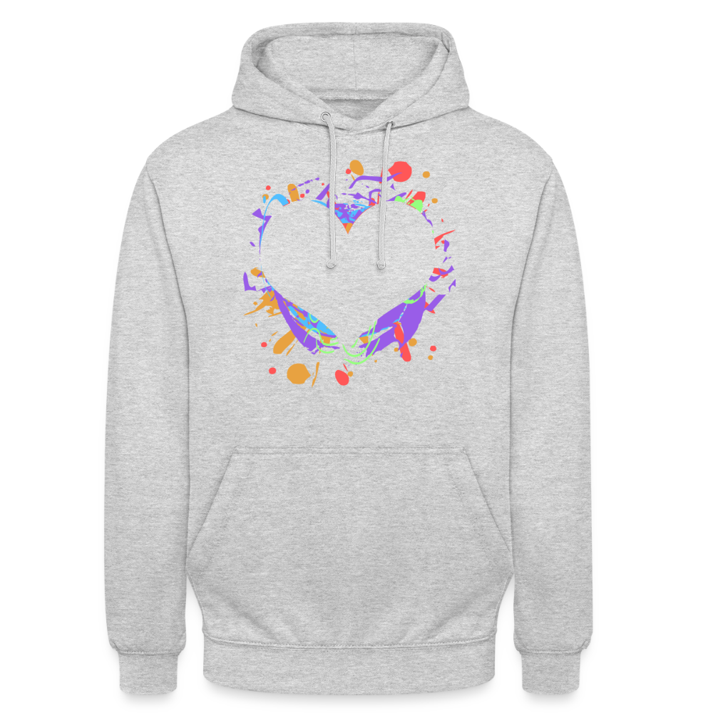Love Unisex Hoodie - light heather grey