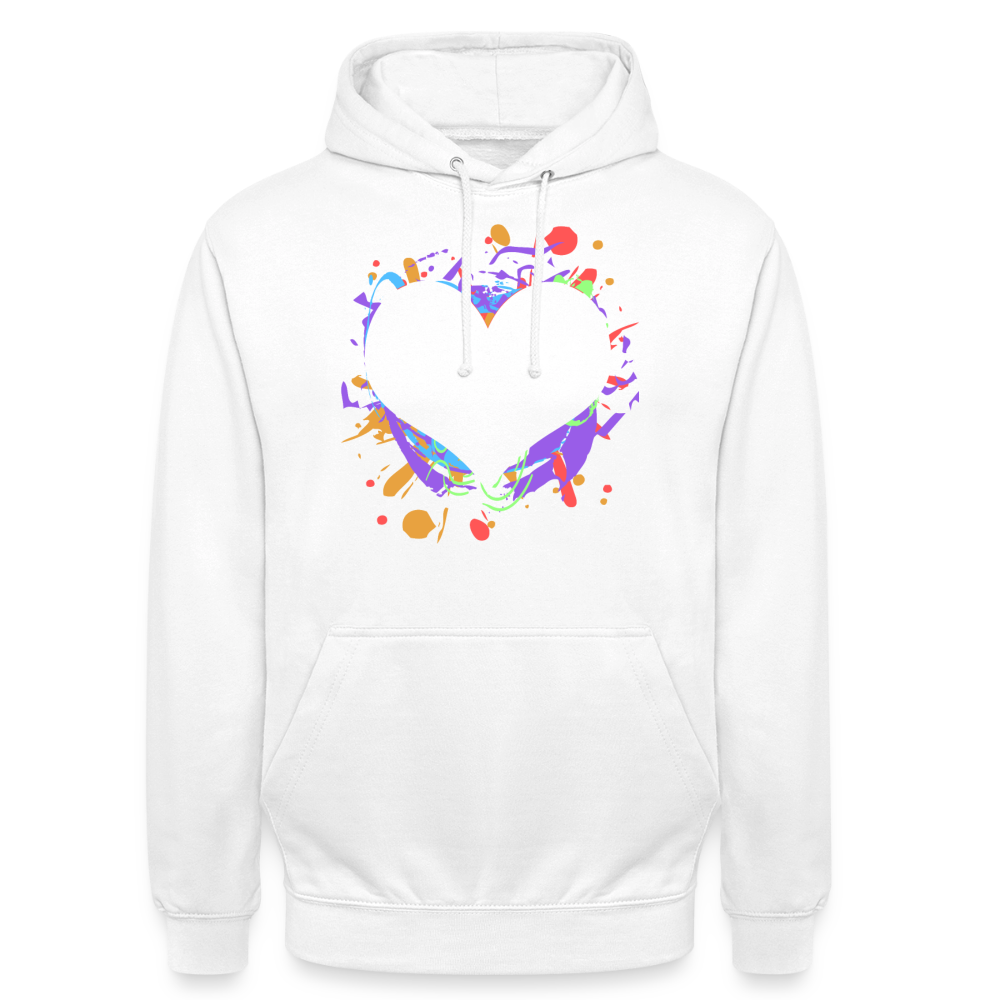 Love Unisex Hoodie - white