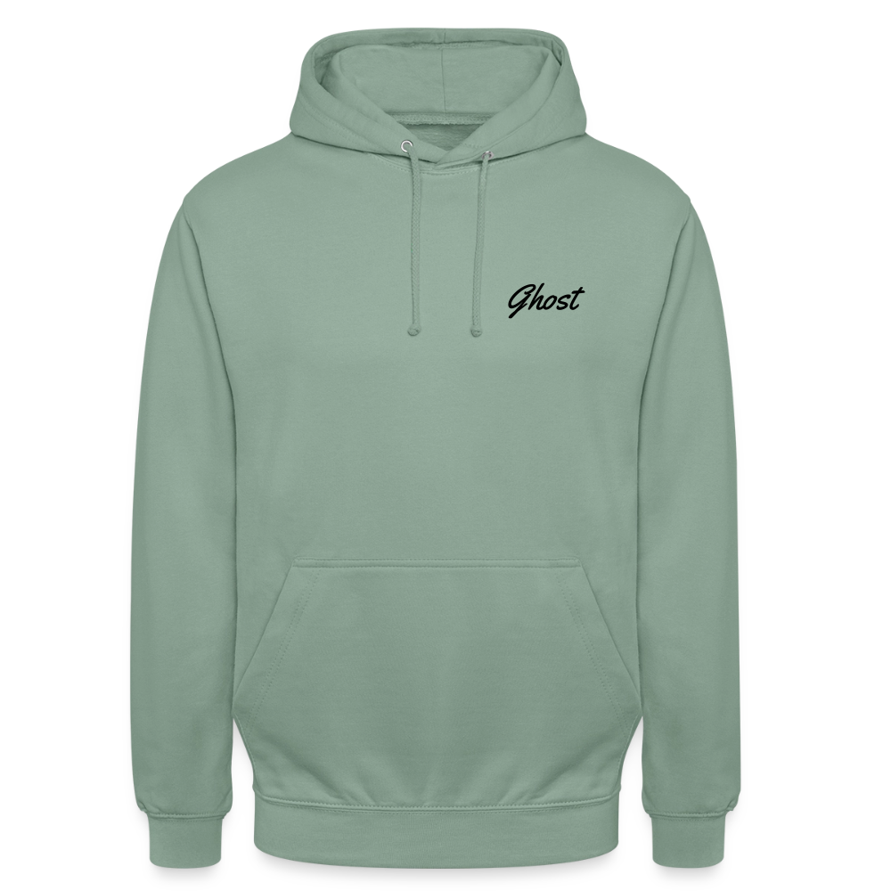 Jordan aka Ghost Unisex Hoodie - steel green
