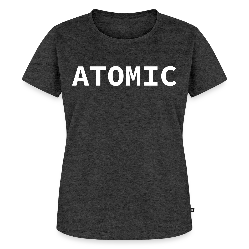 ATOMIC-Frauen Premium T-Shirt - heather anthracite