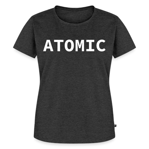 ATOMIC-Frauen Premium T-Shirt - heather anthracite