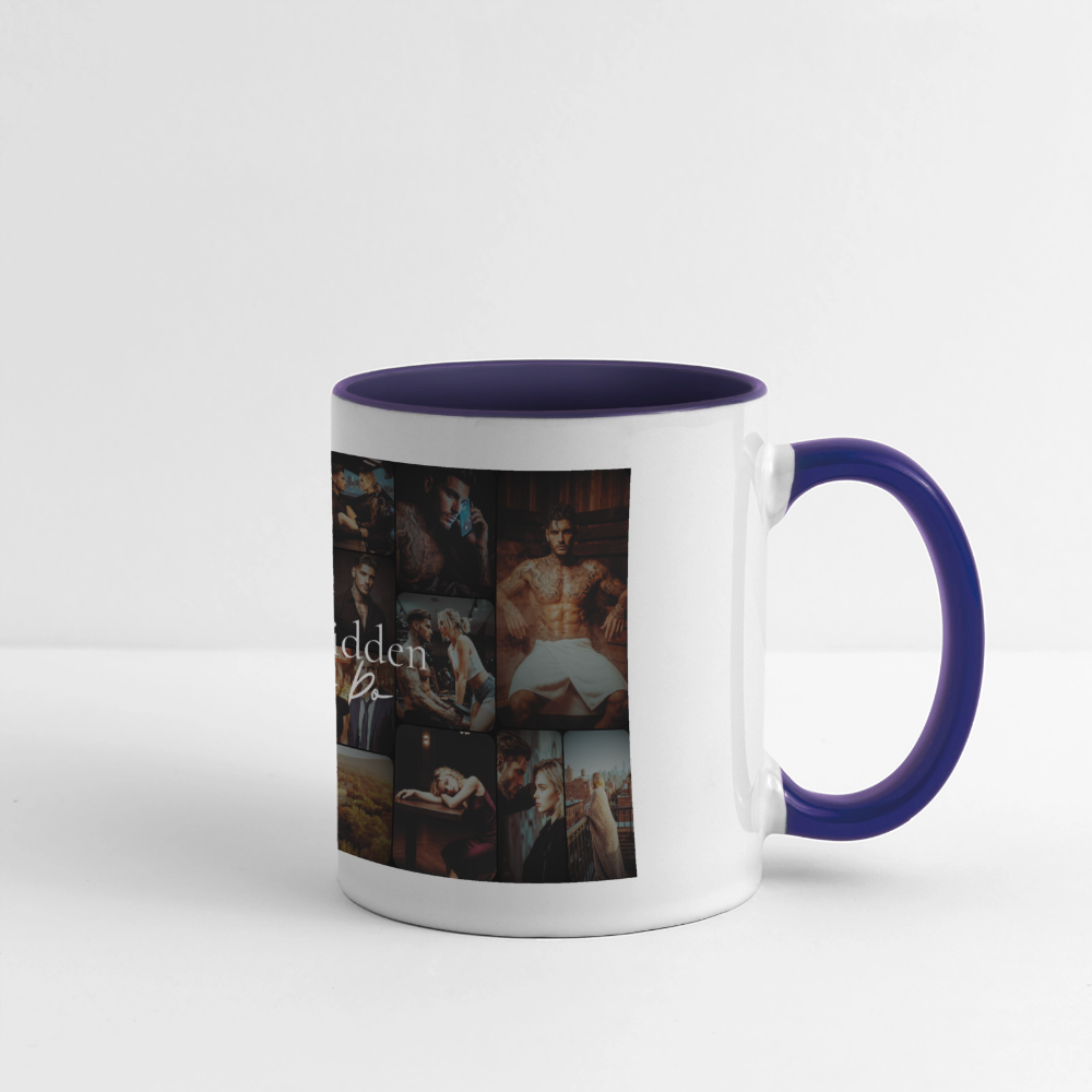 Like Forbidden Lovers Do - Panoramatasse - white/cobalt blue