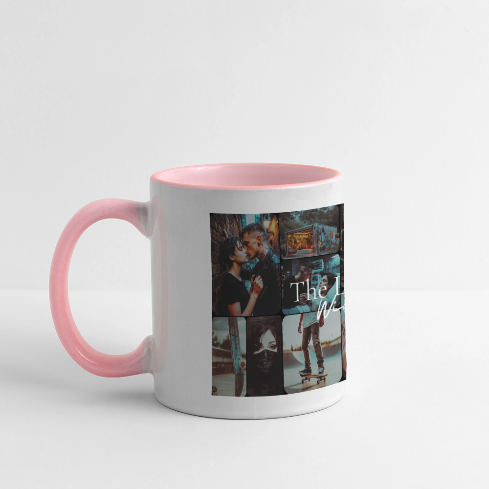 The Losers are Winners - Panoramatasse - white/pink