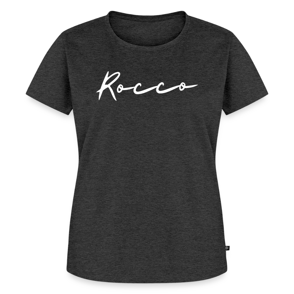 Rocco-Frauen Premium T-Shirt - heather anthracite