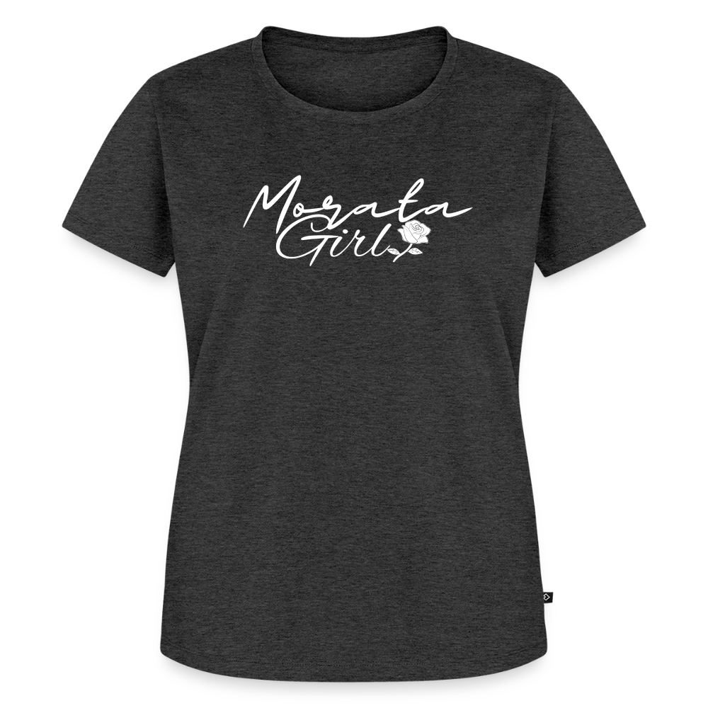 Morata Girl - Frauen Premium T-Shirt - heather anthracite