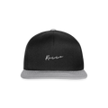 Rocco-Kontrast Snapback Cap - black/grey