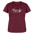 Morata Girl - Frauen Premium T-Shirt - burgundy