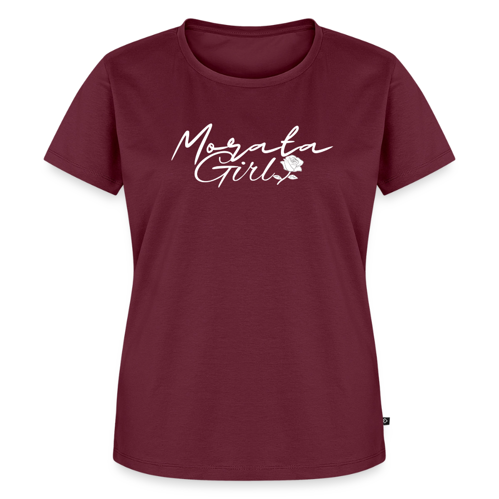 Morata Girl - Frauen Premium T-Shirt - burgundy