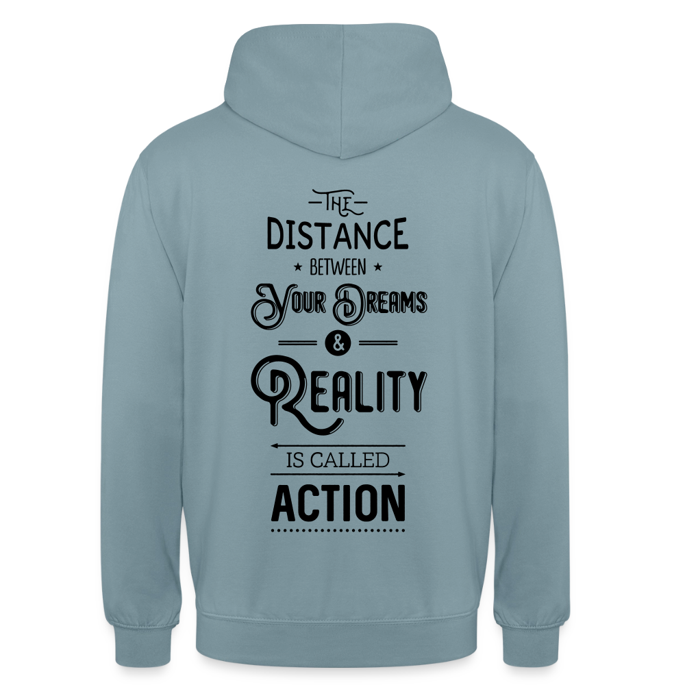 Jordan aka Ghost Unisex Hoodie - stonewash blue