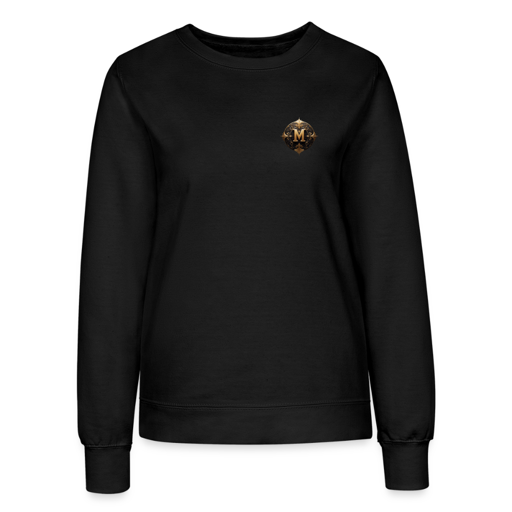 Only Morata-Logo-Frauen Sweatshirt - black