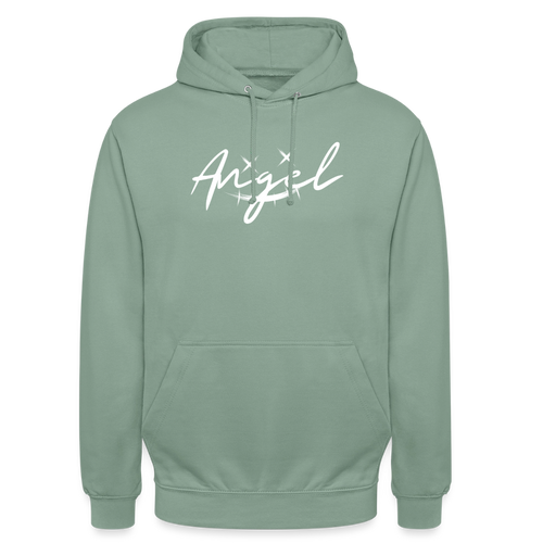 Angel-Unisex Hoodie - steel green
