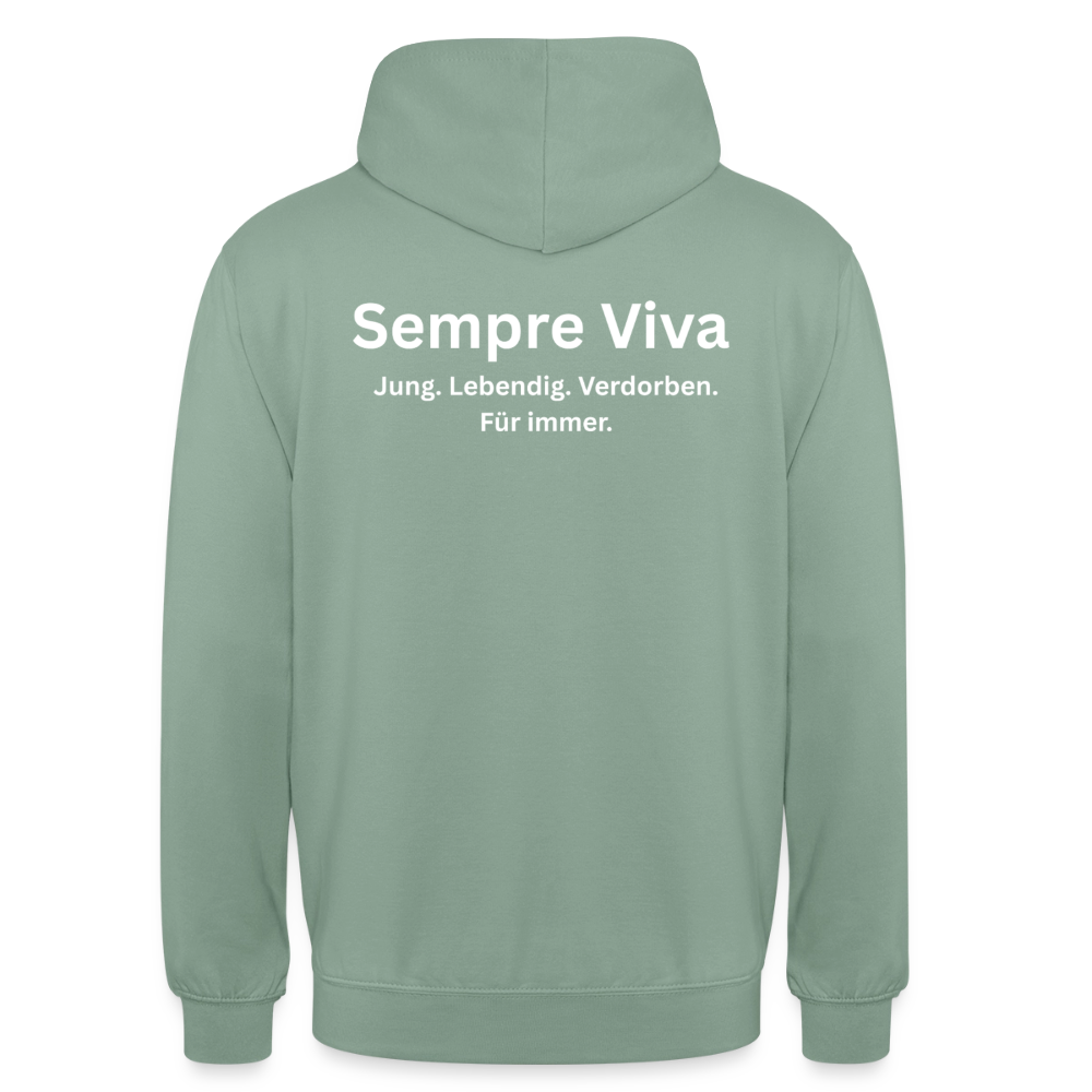 Angel-Unisex Hoodie - steel green