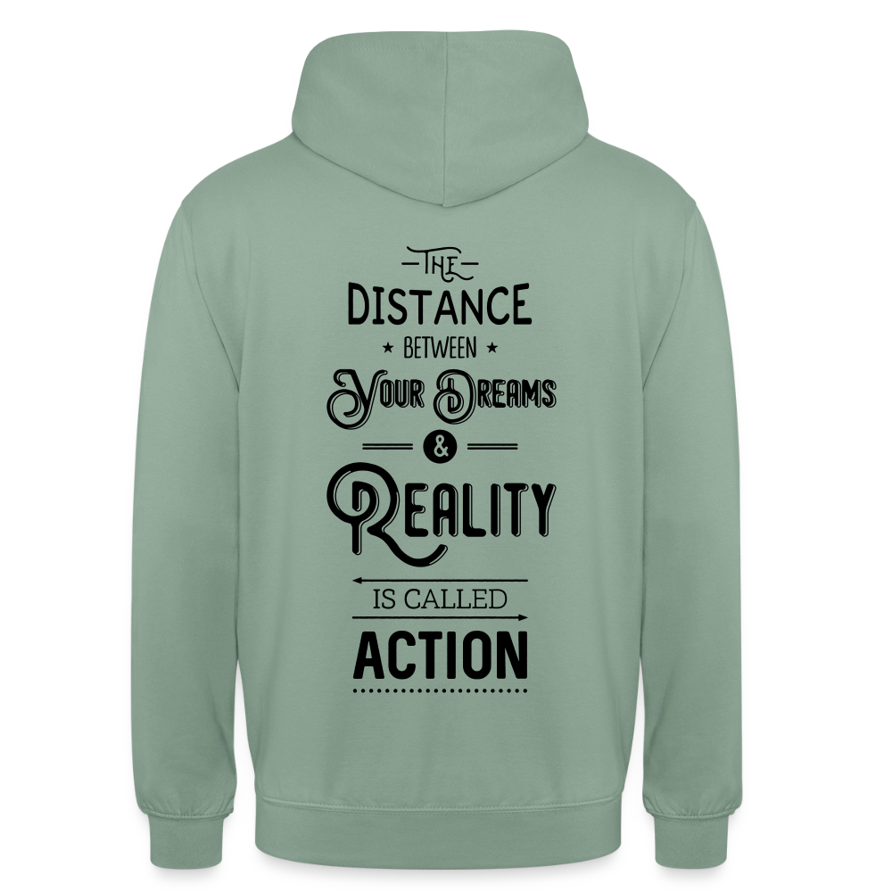 Jordan aka Ghost Unisex Hoodie - steel green