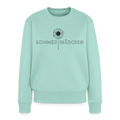 Sommermädchen Frauen Premium Bio Pullover - mint 