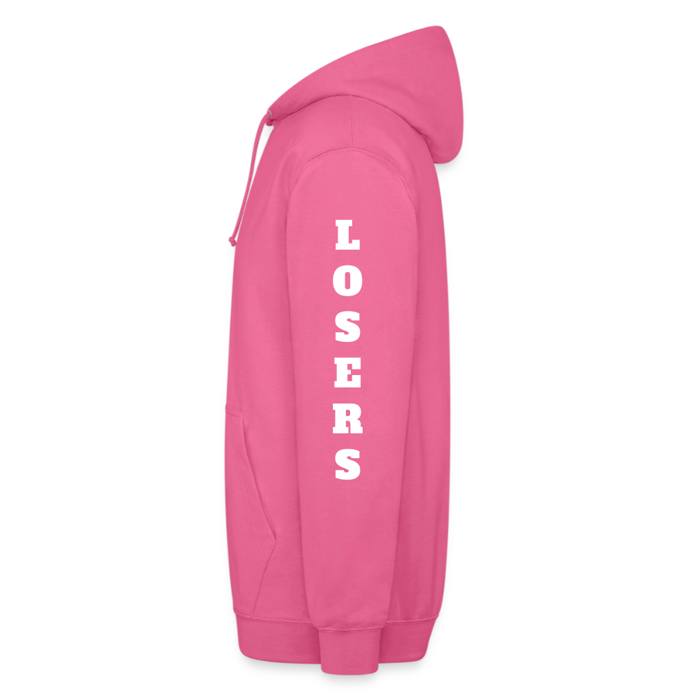 WINNERS - LOSERS - Unisex Hoodie - pink