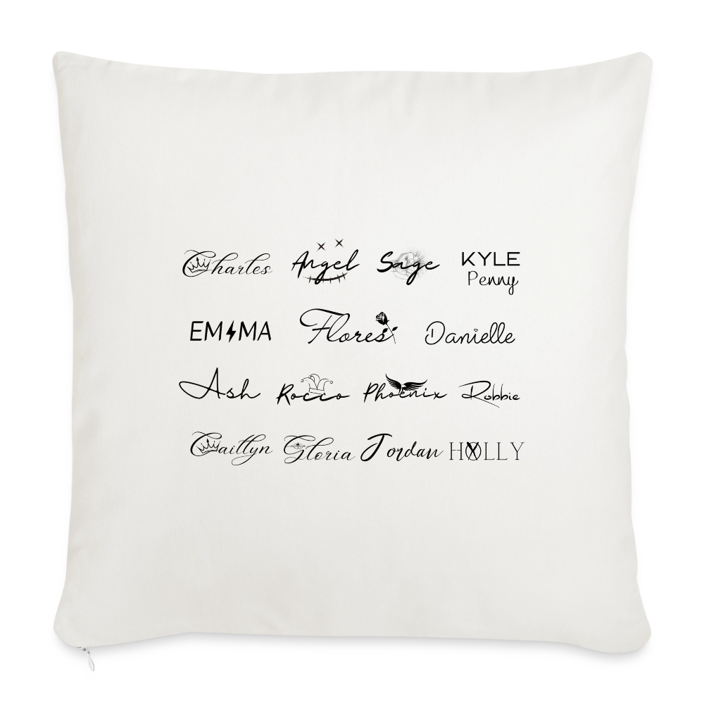 Universe - Sofakissen 44 x 44 cm - natural white