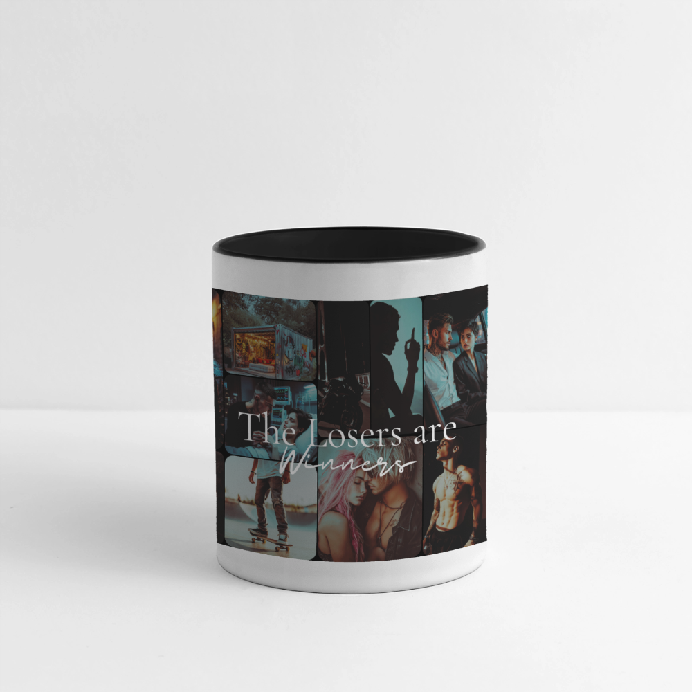 The Losers are Winners - Panoramatasse - white/black