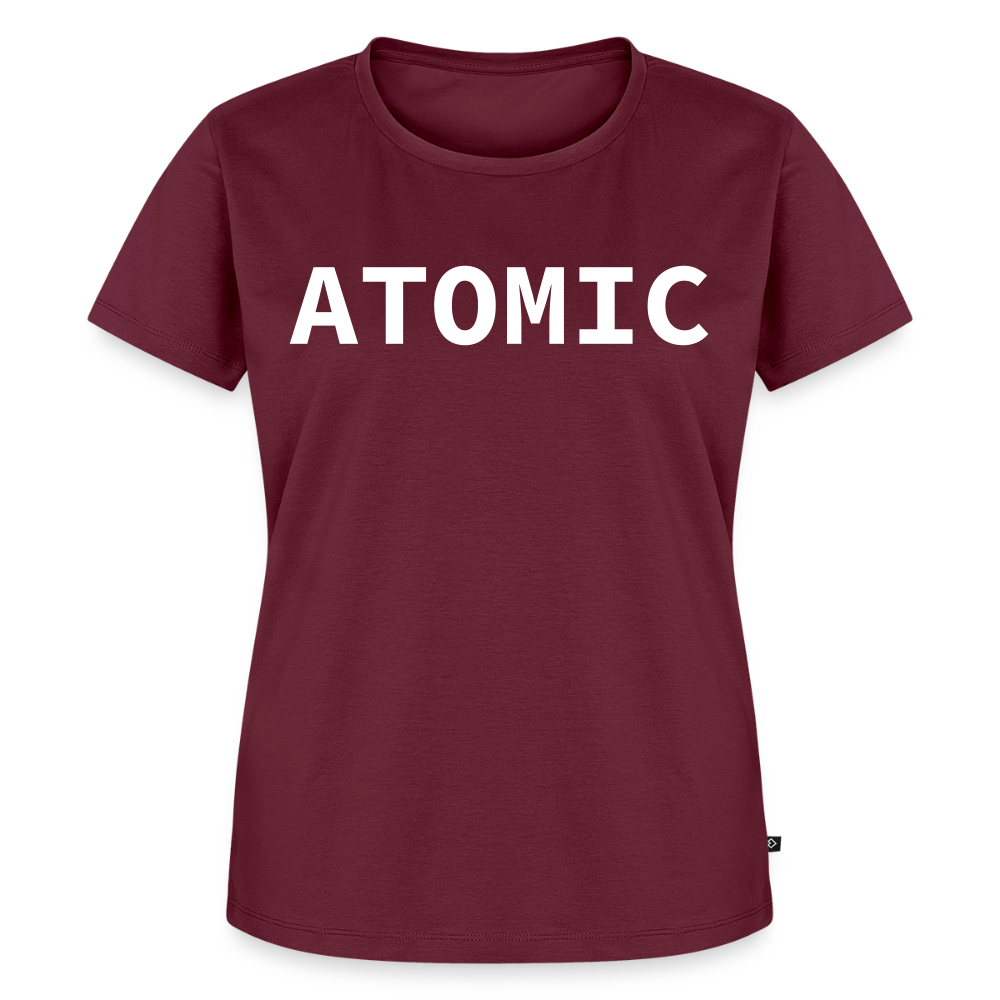ATOMIC-Frauen Premium T-Shirt - burgundy