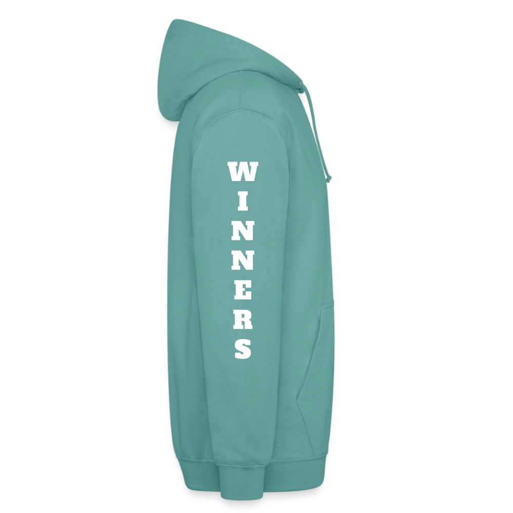 WINNERS - LOSERS - Unisex Hoodie - pastel turquoise