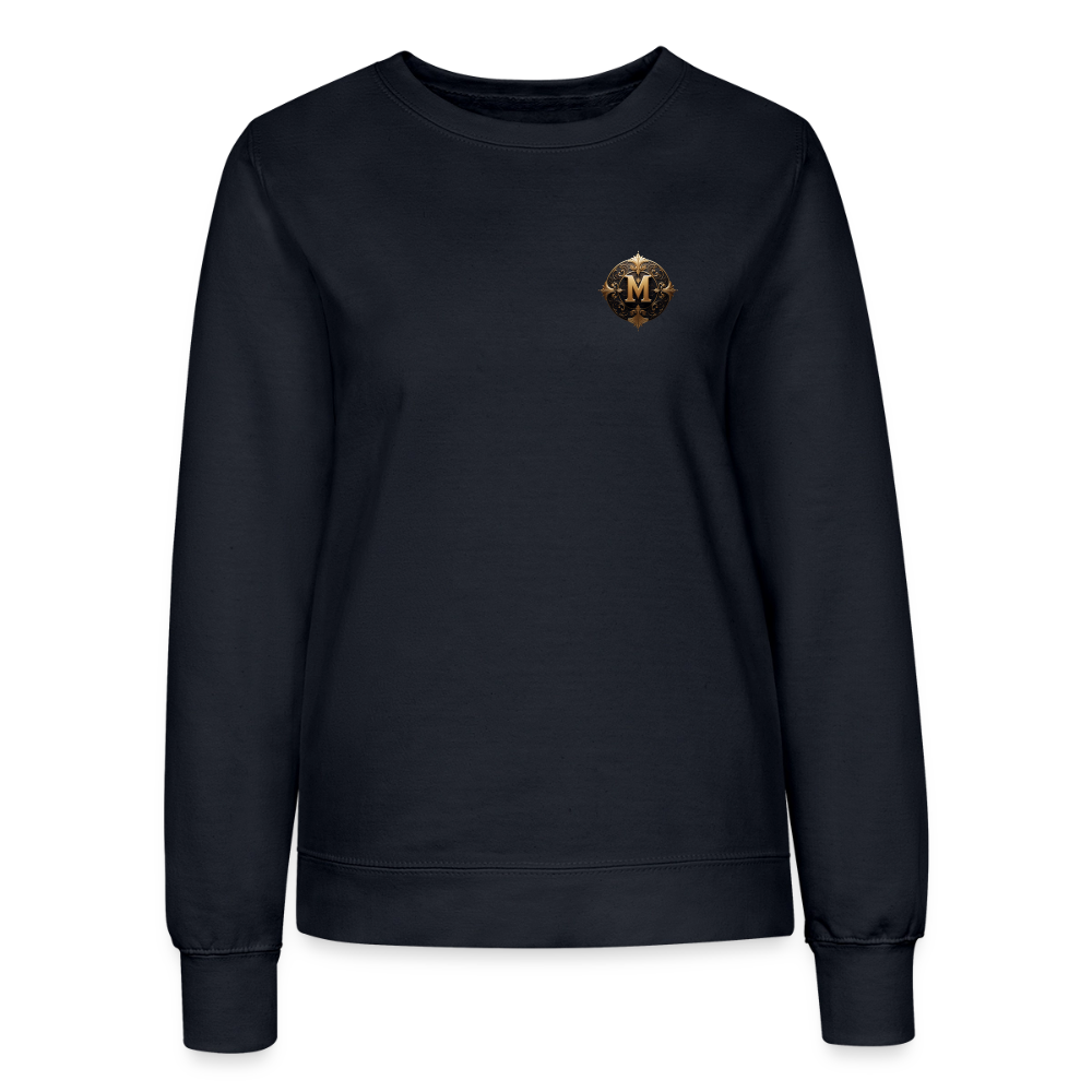 Only Morata-Logo-Frauen Sweatshirt - french navy