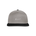 Rocco-Kontrast Snapback Cap - graphite/black