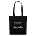 Morata-Gebet-Stoffbeutel - black