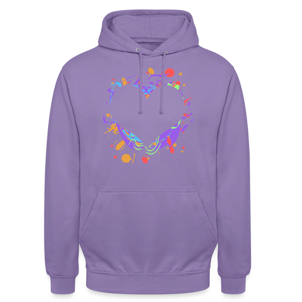 Love Unisex Hoodie - lavender