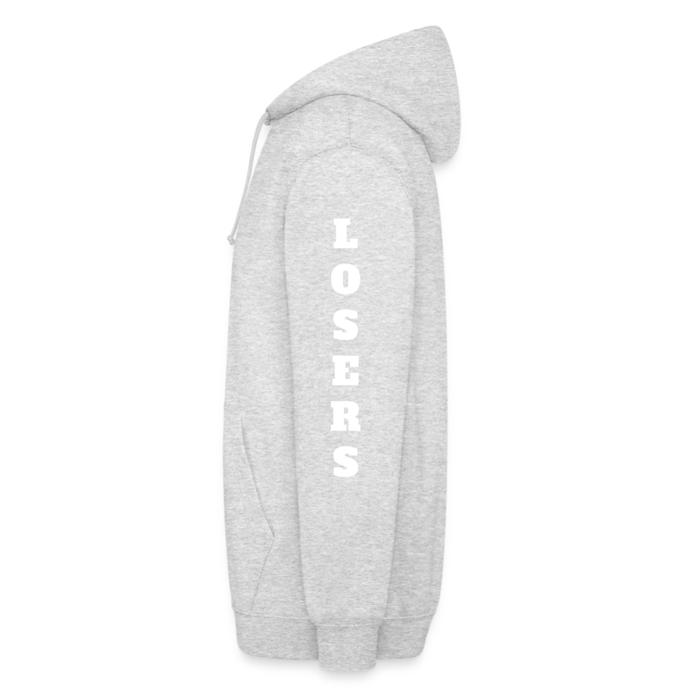 WINNERS - LOSERS - Unisex Hoodie - light heather grey
