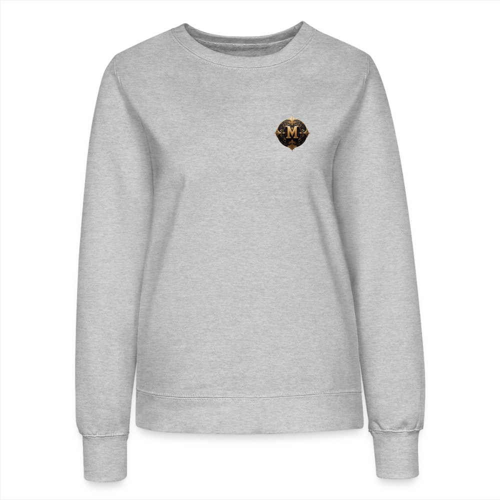 Only Morata-Logo-Frauen Sweatshirt - heather grey
