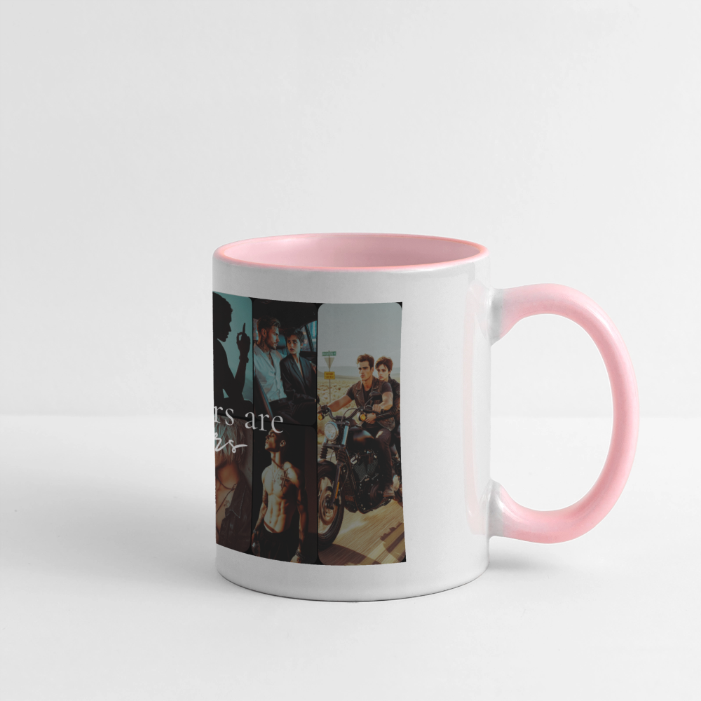The Losers are Winners - Panoramatasse - white/pink