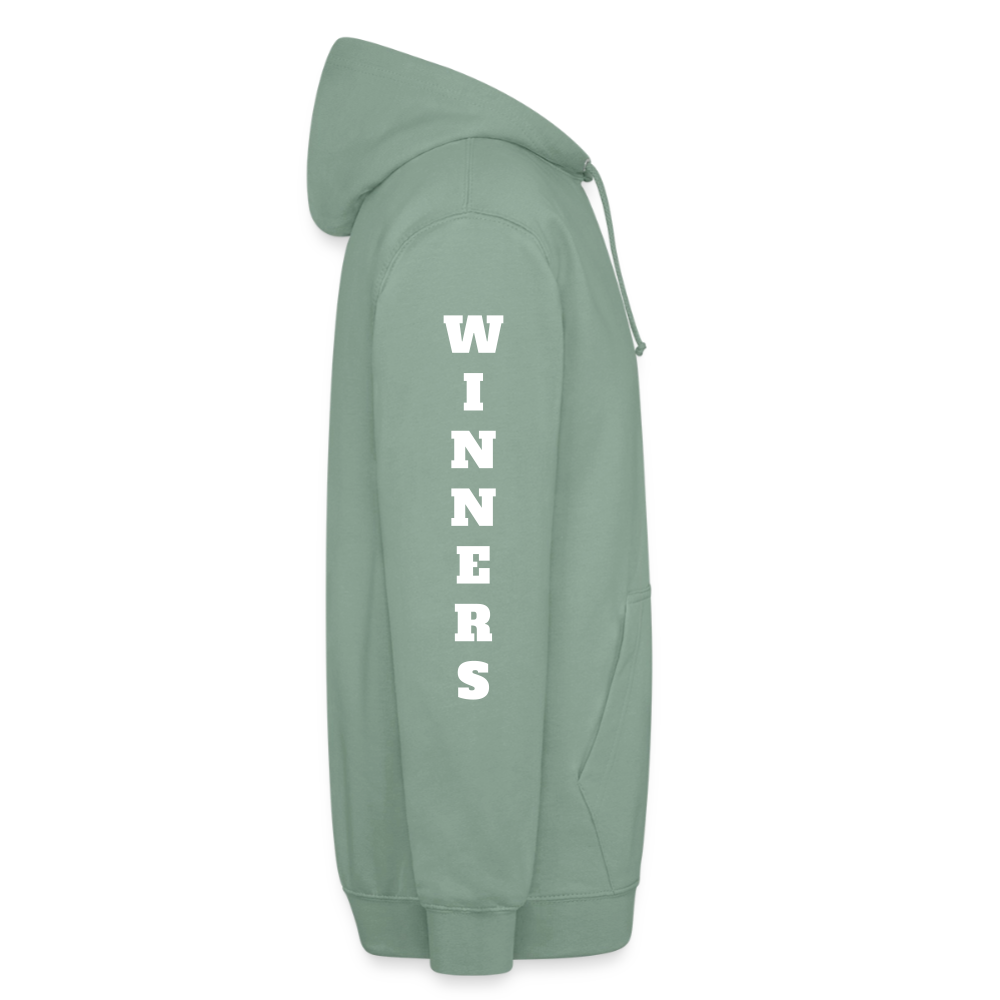 WINNERS - LOSERS - Unisex Hoodie - steel green
