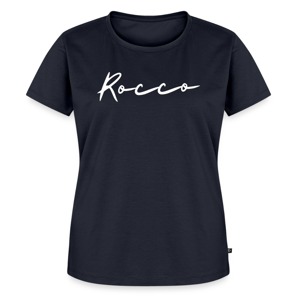 Rocco-Frauen Premium T-Shirt - navy