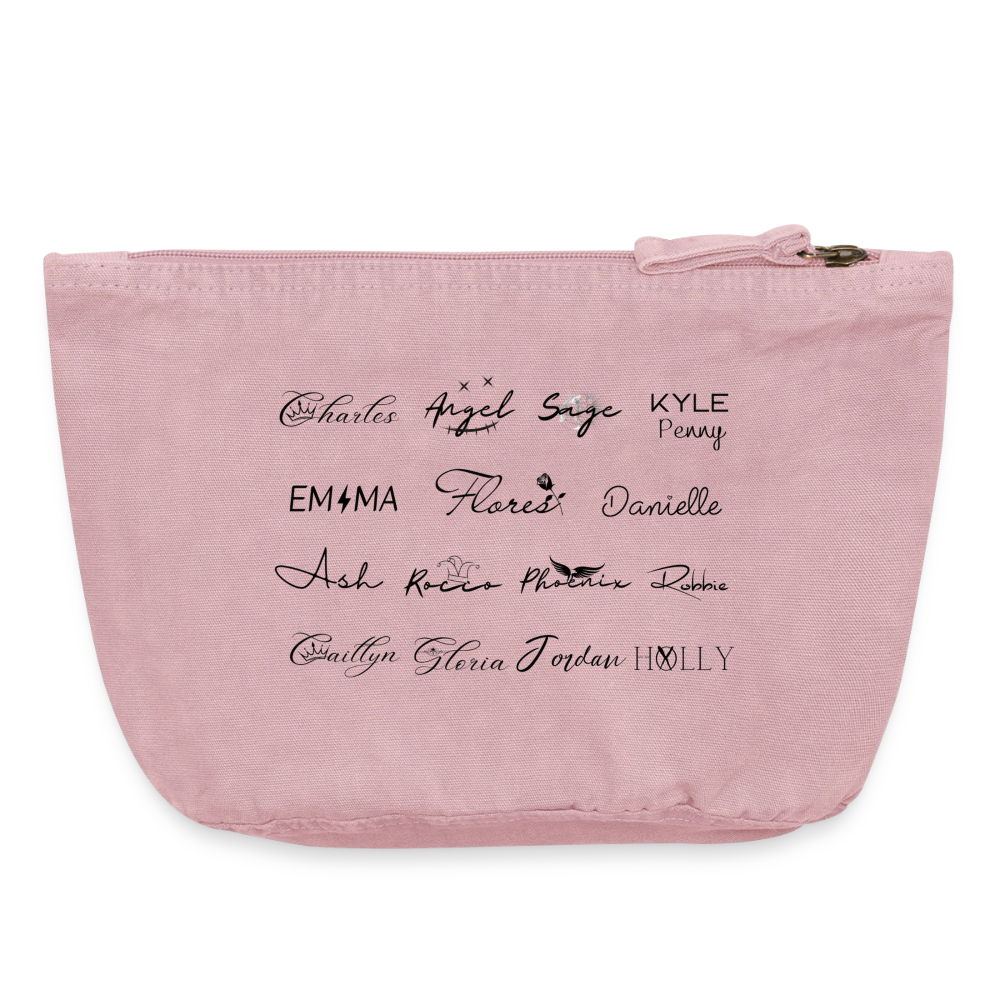 Black Empire - Vintage Zip Pouch 18 x 21 cm - vintage rose