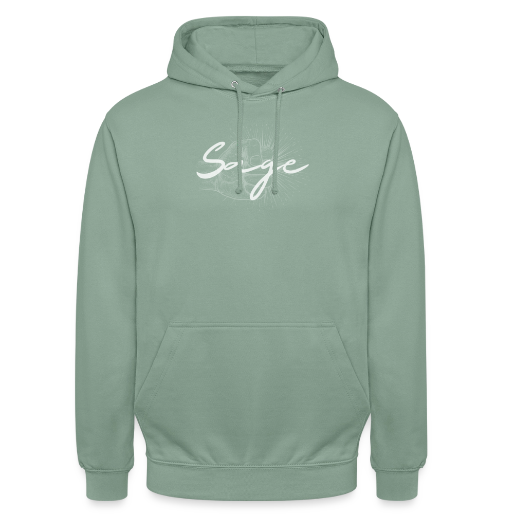 Sage-Unisex Hoodie - steel green