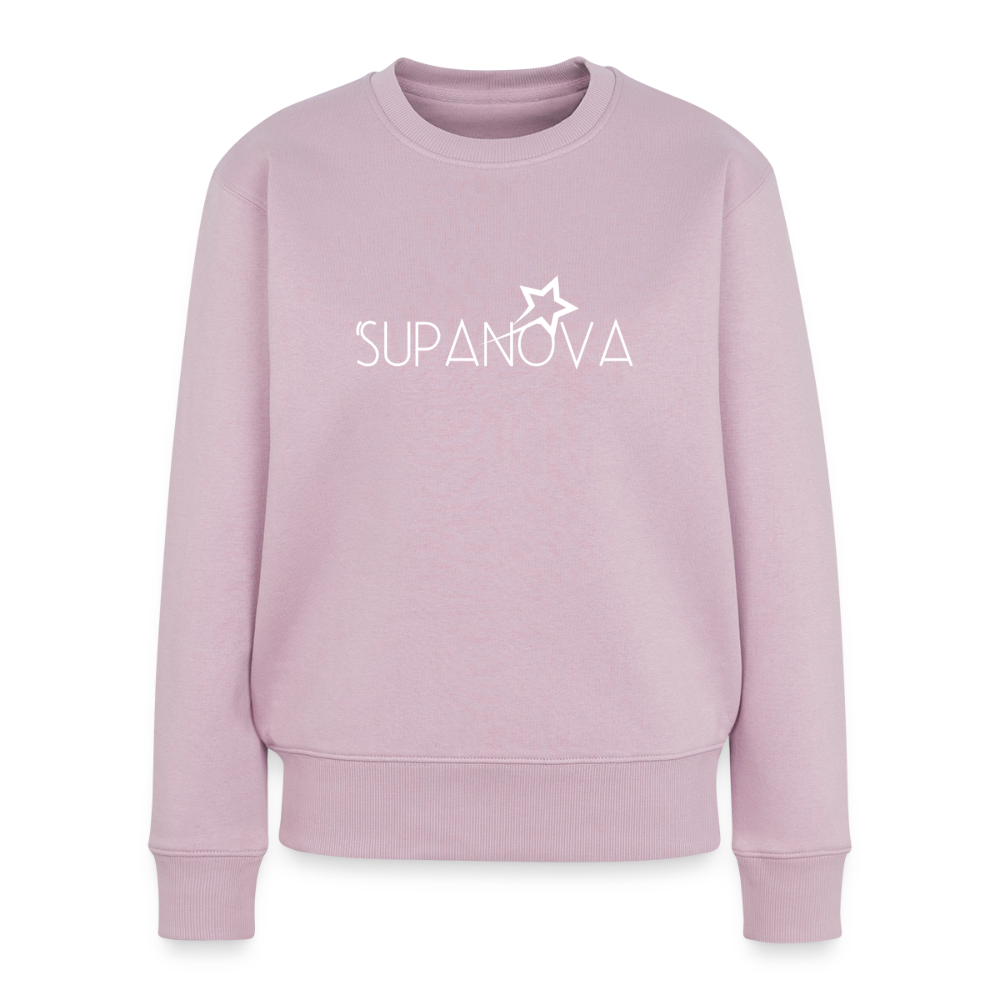 SUPANOVA-Frauen Premium Bio Pullover - dusky pink