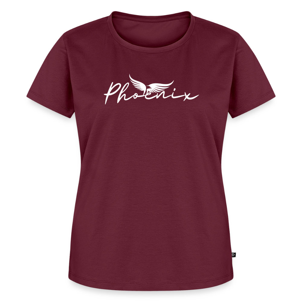 Phoenix-Frauen Premium T-Shirt - burgundy