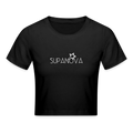 SUPANOVA-Cropped T-Shirt - black