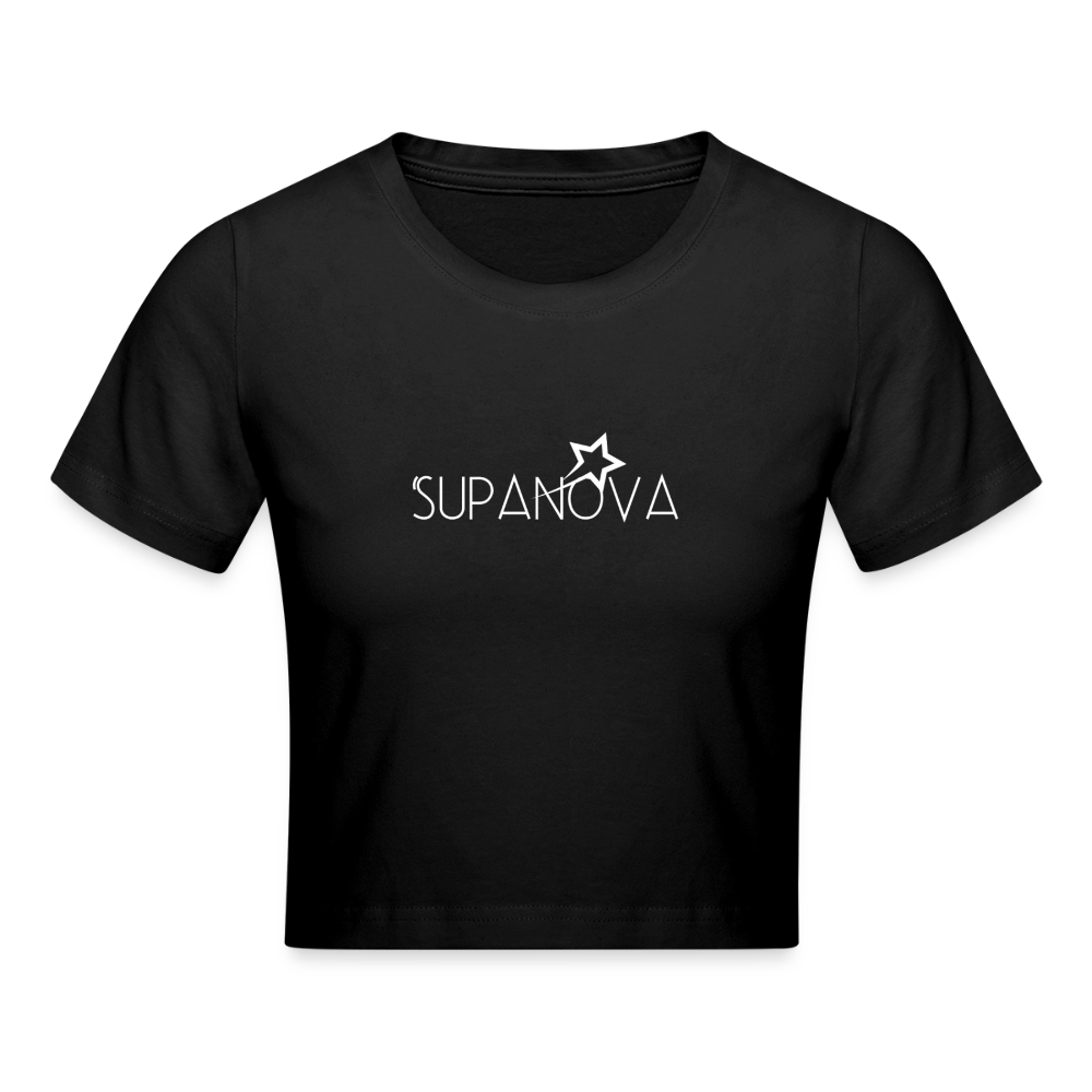 SUPANOVA-Cropped T-Shirt - black